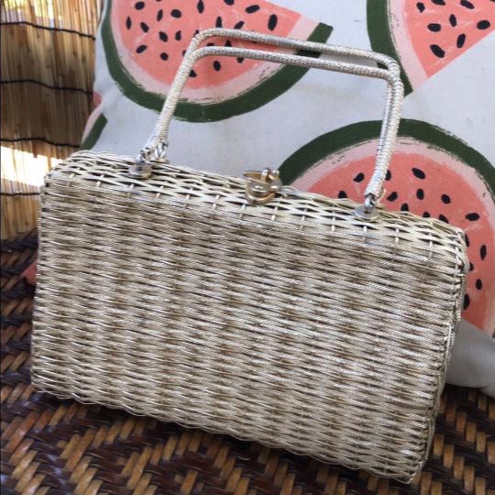 Vintage Gold metal purse